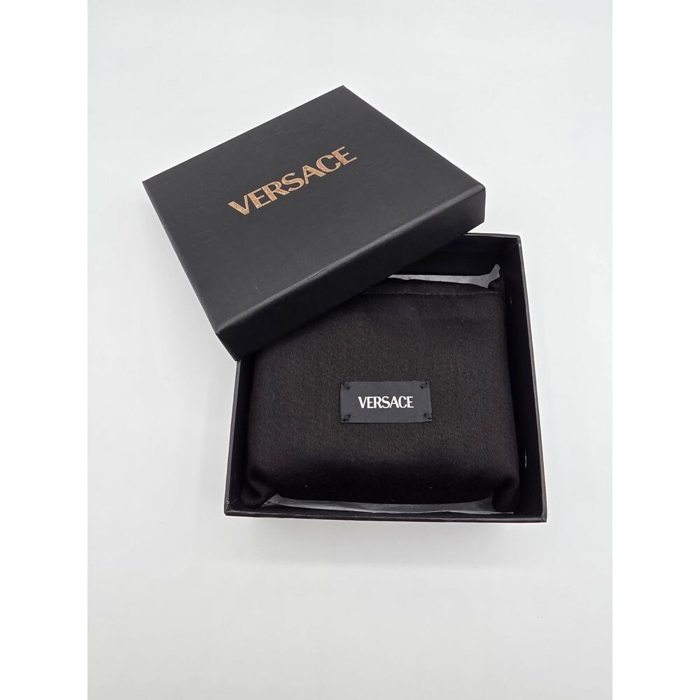 Authentic VERSACE Python Print Leather Wallet Medusa V Logo – Full Inclusion - Picture 7 of 15